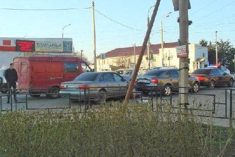 На севере Тамбова произошло массовое ДТП: столкнулись шесть автомобилей