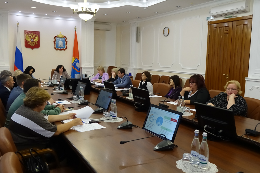 В Тамбовской области подвели итоги реализации нацпроекта "Образование"