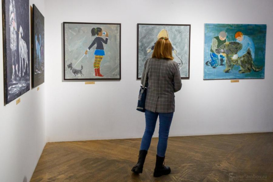 В Тамбовской картинной галерее открылась выставка московского художника