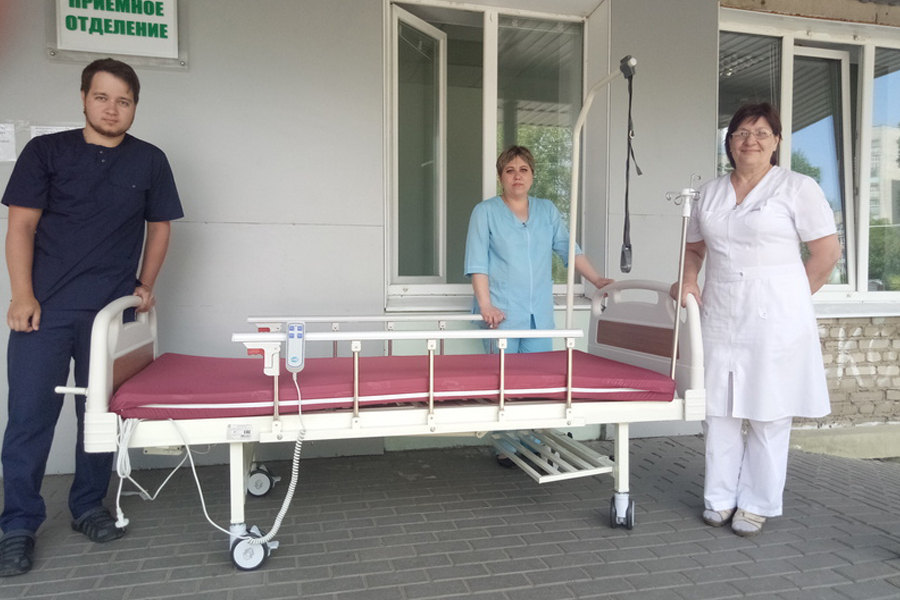 Тамбовская ЦРБ получила оборудование для лечения больных коронавирусом
