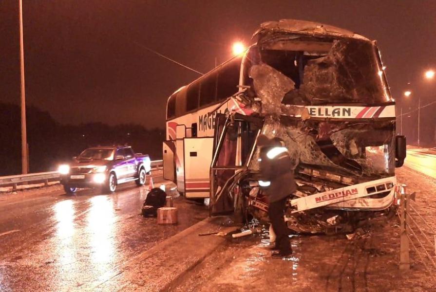В Тамбовской области в ДТП с автобусом пострадали пять пассажиров