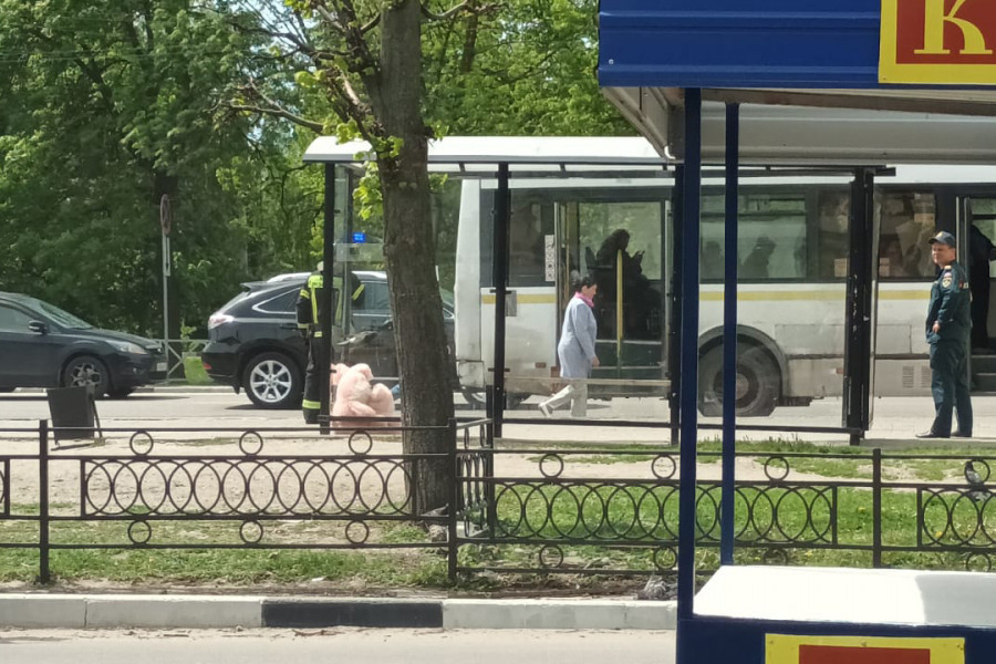 В Тамбове возле парка Победы оцепили остановку из-за детских игрушек