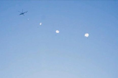 Спецназ в Тамбовской области приступил к занятиям по прыжкам с парашютом