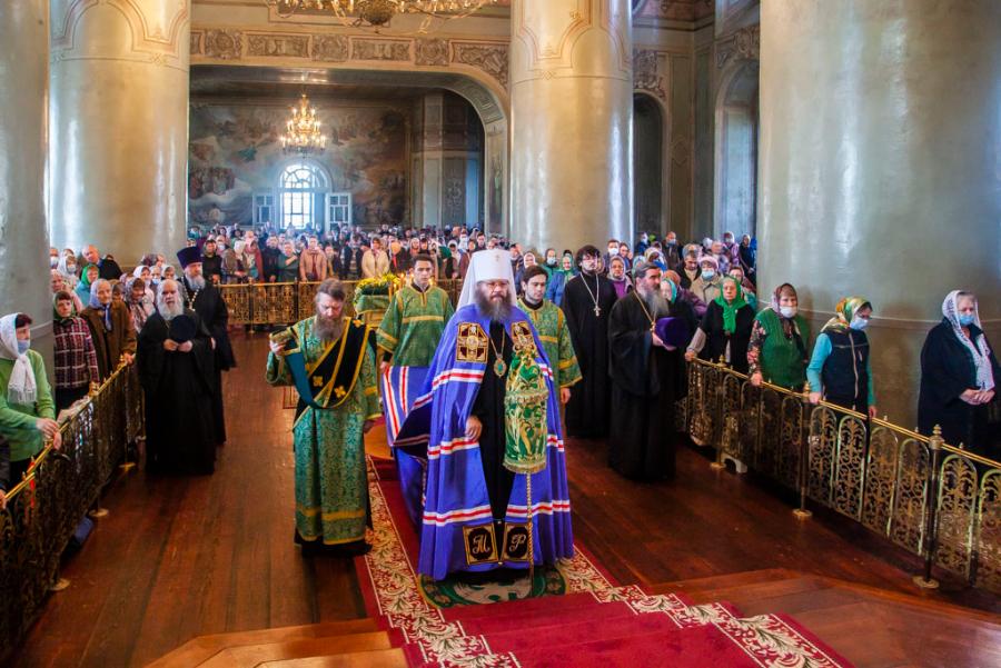 Православные тамбовчане отмечают праздник Входа Господня в Иерусалим