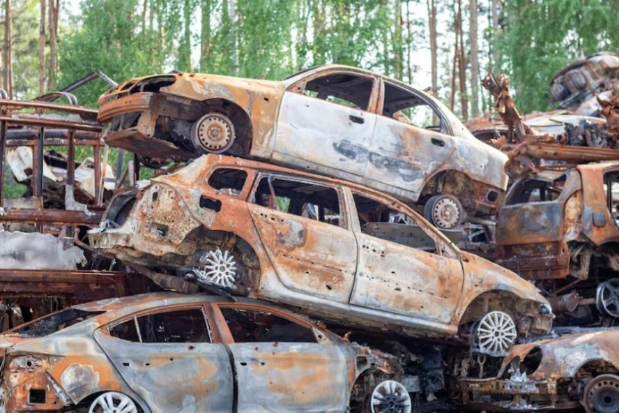 Экс-глава сельсовета Сосновского района сдал служебный автомобиль на металлолом