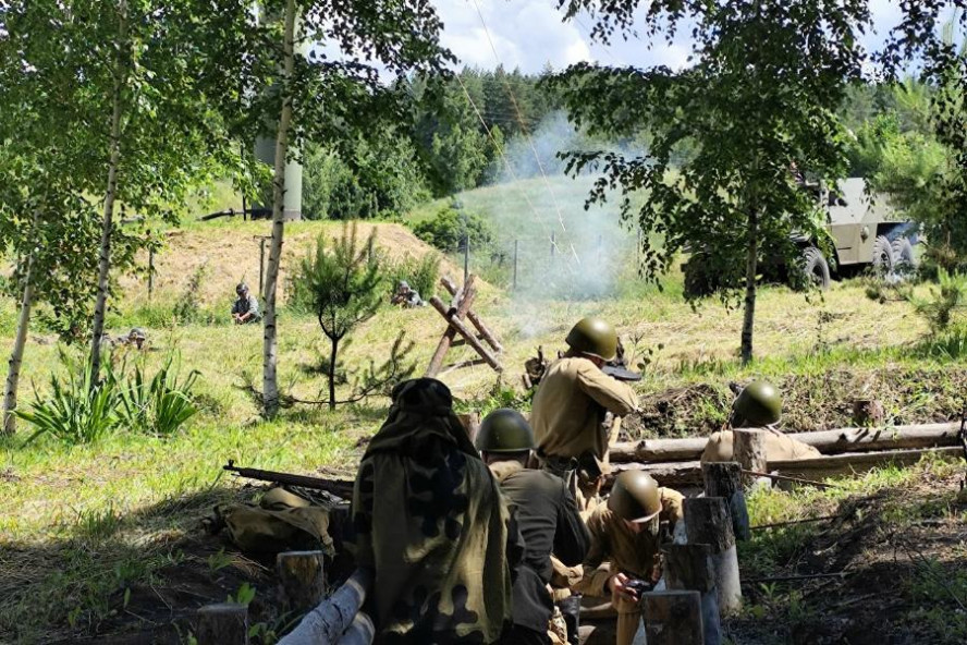 В Тамбовском округе прошел военно-патриотический фестиваль "На безымянной высоте" 