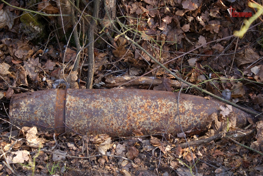 В Тамбовской области обезвредили артиллерийский снаряд