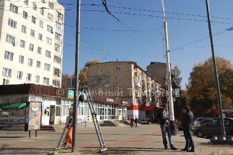 В Тамбове в районе "Динамо" устанавливают светофор