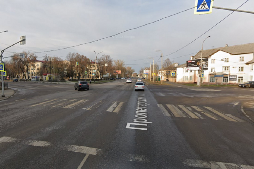 В Тамбове меняют организацию движения на перекрестке улиц Пролетарская и Маркса