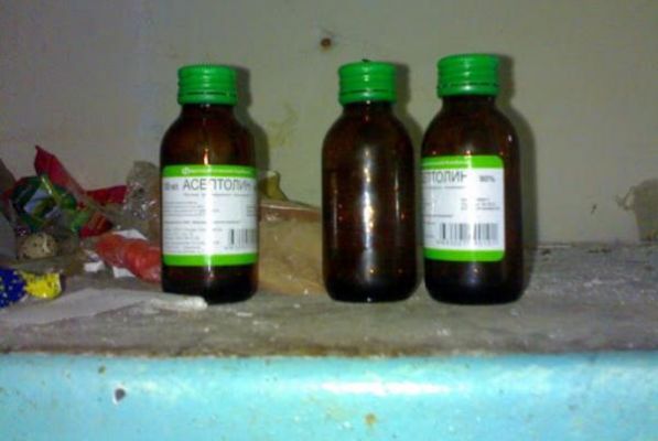 В тамбовской аптеке украли 86 бутылок асептолина