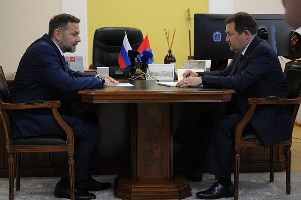 Максим Егоров обсудил с председателем облизбиркома подготовку к единому дню голосования