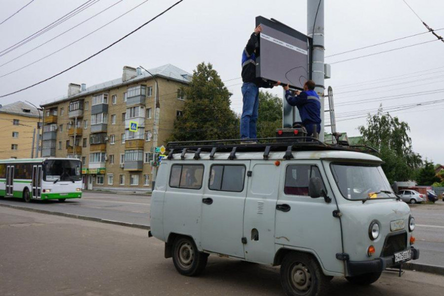 Автобусные остановки в Тамбове начали оснащать электронными табло