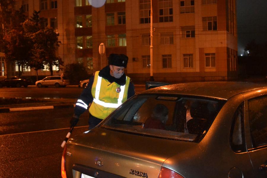 За сутки на дорогах Тамбовской области задержали 29 пьяных водителей