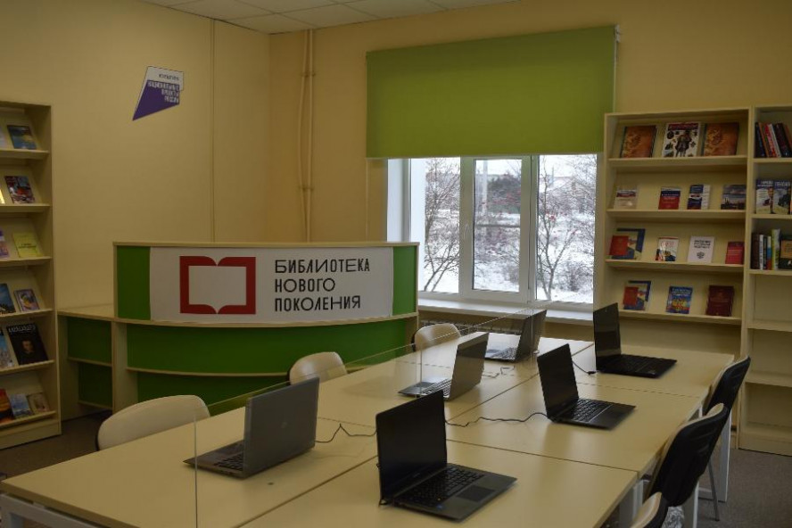В Сампурском районе открыли библиотеку нового поколения