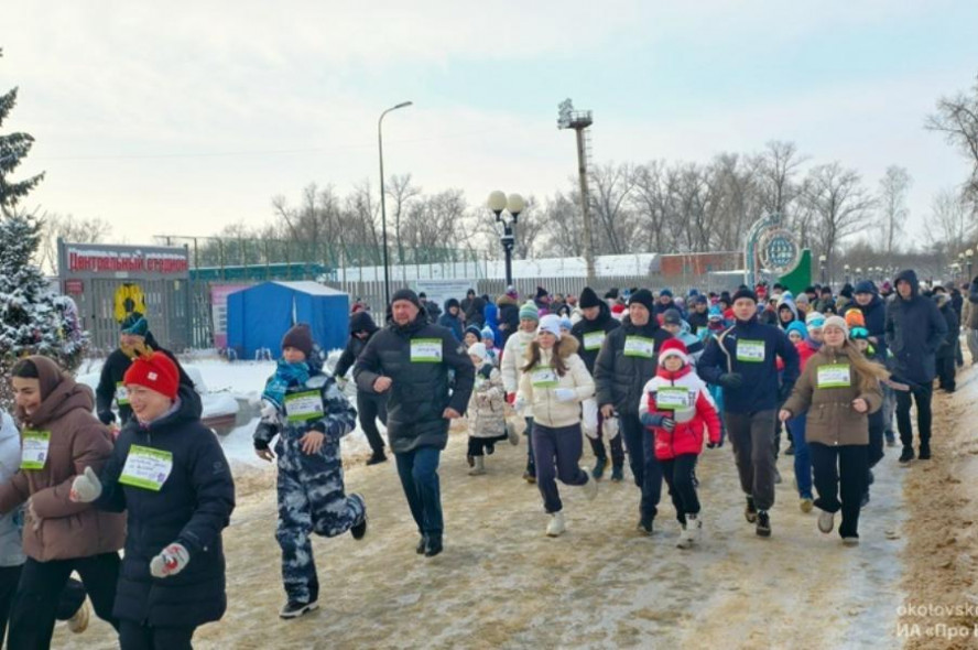 В Котовске около 200 жителей приняли участие в "Забеге обещаний"