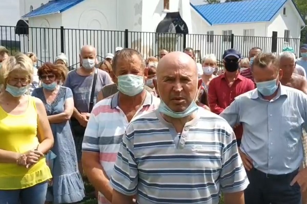Жители Дегтянского сельсовета попросили у президента защиты от полигона и произвола