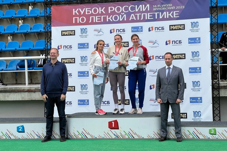 Тамбовские легкоатлеты завоевали три медали на Кубке России