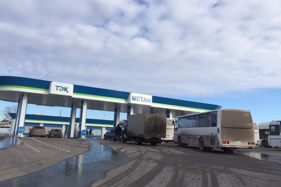 Тамбовские водители жалуются на перебои в работе единственной в городе метановой заправки