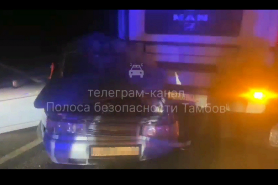 В Тамбовской области в ДТП с грузовиком погиб водитель легковушки