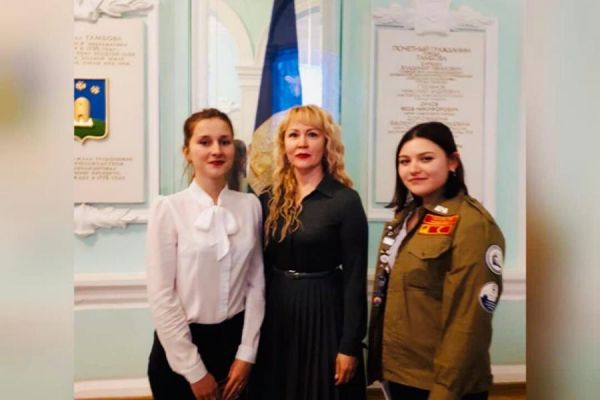Представители Тамбовского филиала РАНХиГС участвовали во встрече лучших студентов с главой города