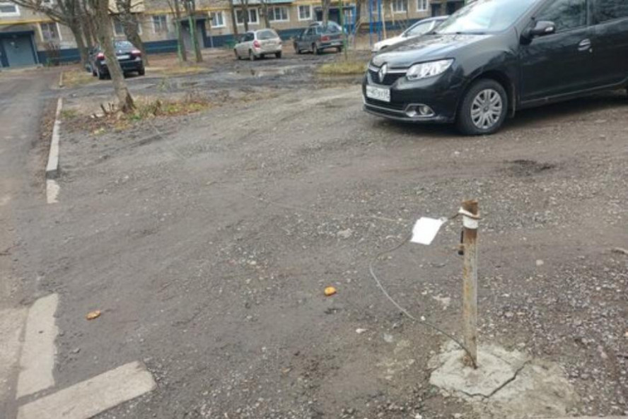 В Тамбове ищут собственника блокирующего устройства на улице Мичуринской