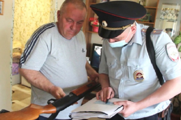 Тамбовской области проверили владельцев охотничьего оружия