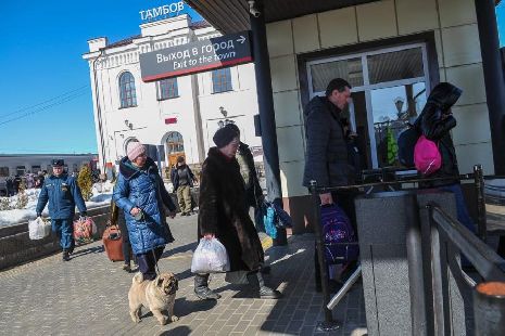 В Тамбовскую область прибыли 500 беженцев из Донбасса