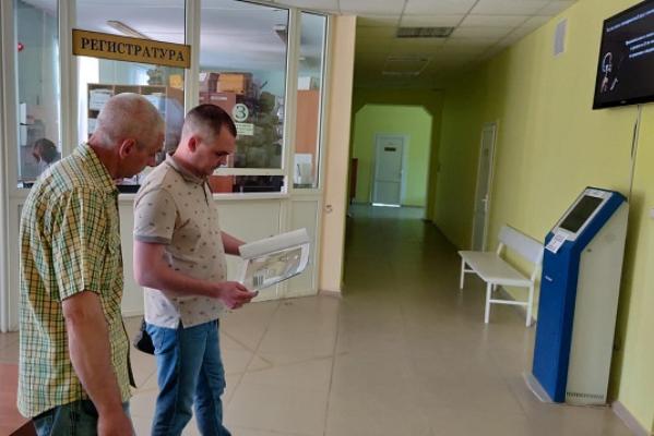 Капитальный ремонт в поликлинике Мучкапской ЦРБ близится к завершению