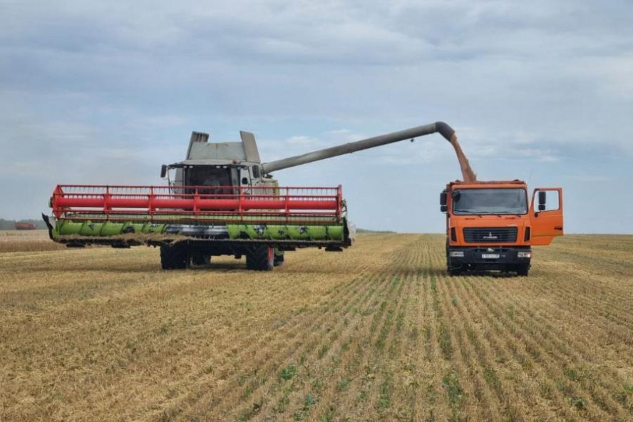 В Рассказовском округе продолжается уборочная кампания