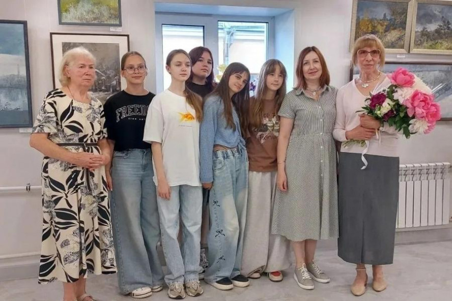 В Тамбове открылась выставка преподавателя ДХШ №1 Марины Гусевой