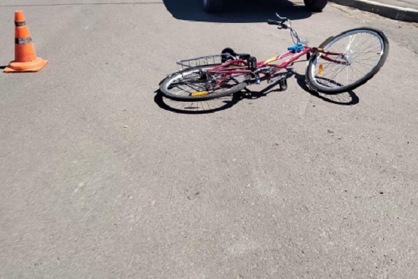 В Инжавино водитель "Киа" сбил женщину на велосипеде