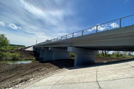 В Тамбовской области за 103 млн рублей отремонтировали мост