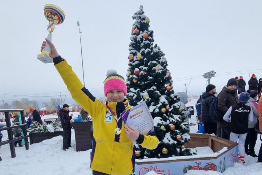 Тамбовчанка заняла первое место на горнолыжном фестивале "Три пингвина"