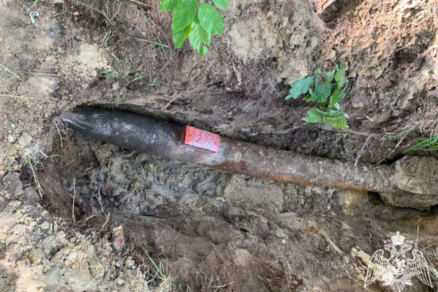 В лесу Тамбовской области обнаружили реактивный снаряд