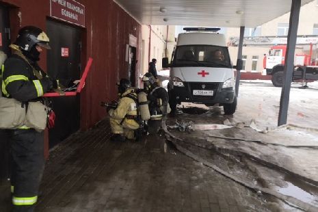 В Мичуринске эвакуировали персонал городской больницы