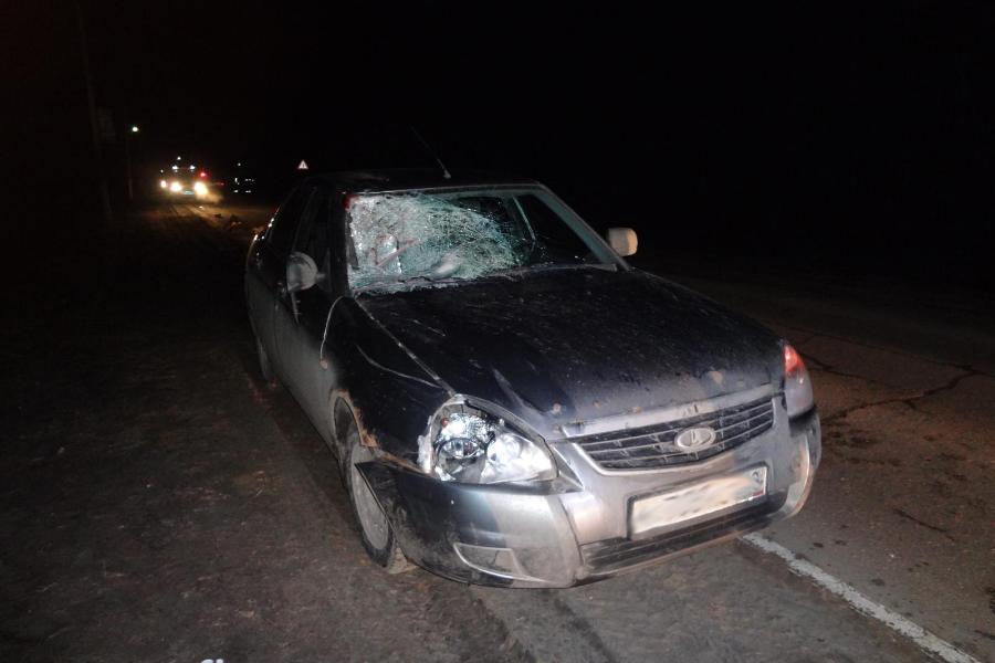 В Сосновском районе водитель на "Приоре" насмерть сбил пешехода