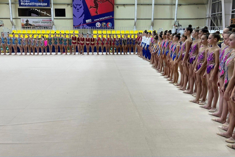 Тамбовская команда заняла первое место в турнире по художественной гимнастике