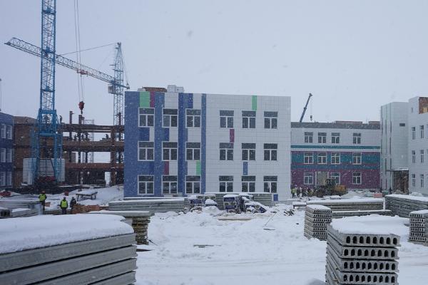 Новую школу в микрорайоне "Телецентр" обещают построить к концу года