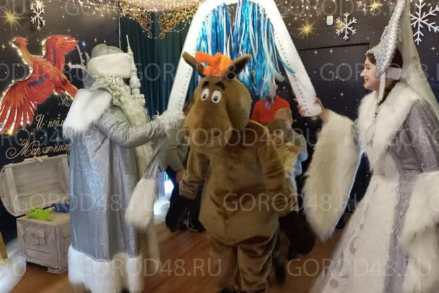В Нижнем парке Липецка открыли резиденцию Деда Мороза