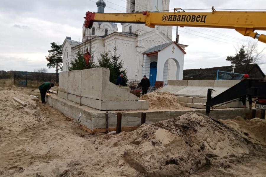 В Тамбовской области продолжается строительство мемориалов
