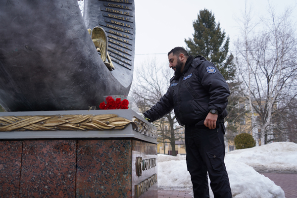 Сотрудники охранных организаций Тамбова почтили память защитников Отечества