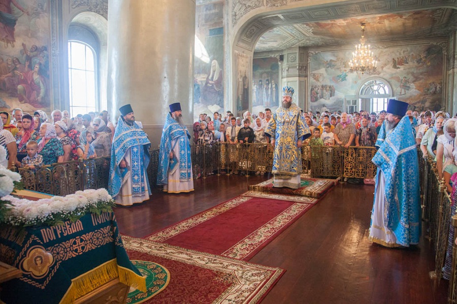 Православные тамбовчане отмечают Успение Пресвятой Богородицы
