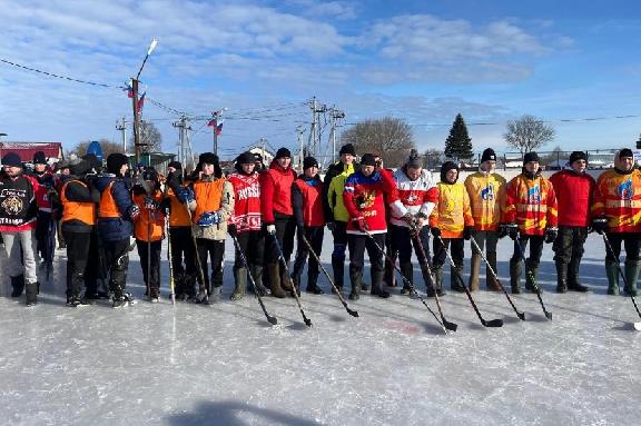 В Тамбовской области прошел Фестиваль по хоккею в валенках