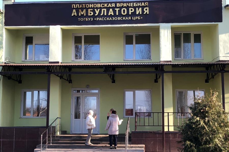 Во врачебной амбулатории Рассказовского района завершили капремонт