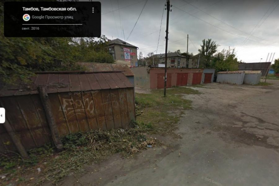 В Тамбове разыскивают собственников металлических гаражей, установленных на улице Мичуринской