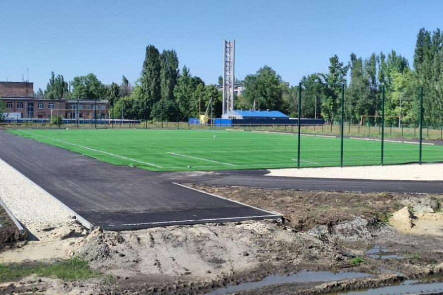 В Уварове строят "умную" спортивную площадку