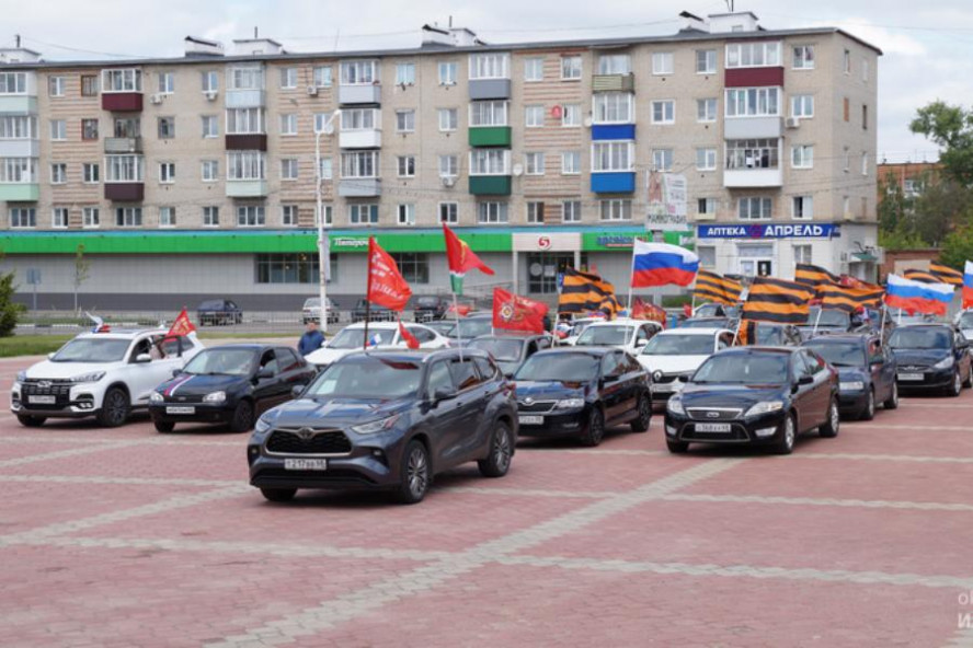 В Котовске провели приуроченные ко Дню Победы вело- и автопробеги
