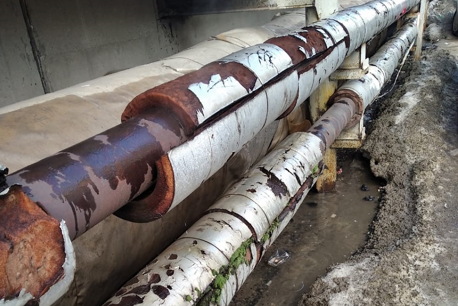 Общественники добиваются полного восстановления изоляции на трубопроводах в Тамбове
