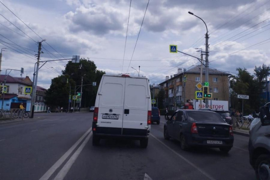 В Тамбове на перекрестке улиц Мичуринская и Пролетарская запретили левый поворот