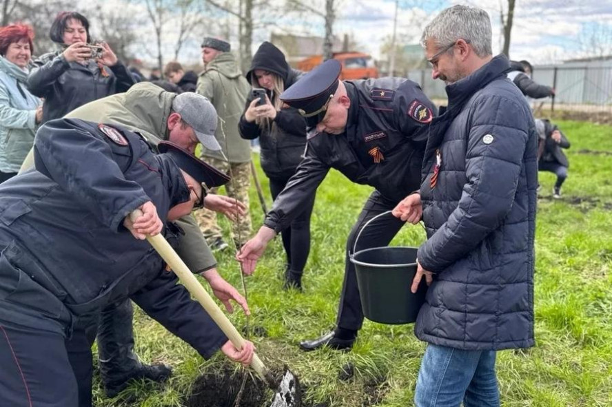 В Тамбовском округе появилась ещё одна аллея памяти